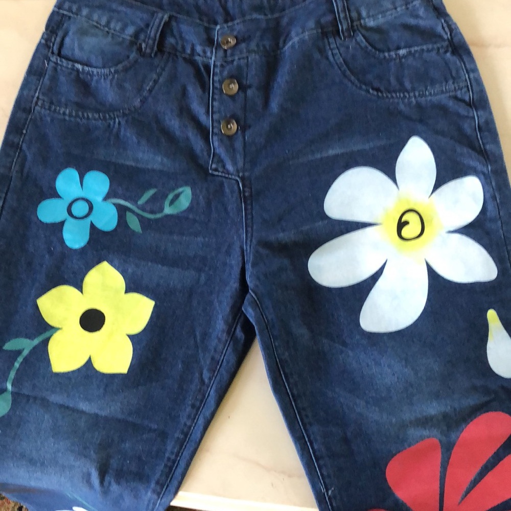 Flower Power Jeans